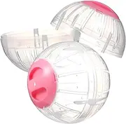 PENIKOKO 2Pcs Hamster Exercise Balls Safe Breathable Running for Small Animals for Hamsters Mice Gerbils Pet Fitness