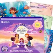 QUOKKA 65 Positive Affirmations Cards for Kids | Mindfulness for Kids with Mindful Practice, Visualization, and Icebreakers | Empower Emotional Well-Being with Meditation & Daily Affirmations XL Cards