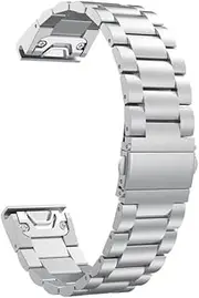 26mm 22mm 20mm Metal Smart Strap Strap for Garmin Fenix 7X 7 7S 6S 6X 6 Pro 5X 5 5S 3HR Fast Easyfit Stainless Steel Bracelet