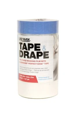 Trimaco 949460 Easy Mask Tape & Drape Pre-Tape Masking Film