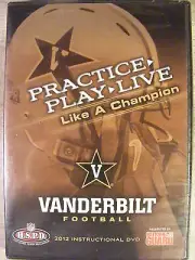 2012 Vanderbilt Football Instructional DVD (DVD, 2012) BRAND NEW!
