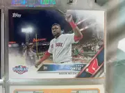 3 David Ortiz Topps baseball cards. Big Papi. MLB HOFer.