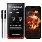 Wireless Bluetooth Meat Thermometer - 6 Sensors, 2 Probes, Wifi Unlimited Range