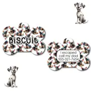 Personalized Pet I.D. Tag MinPin | Two Sided Tag | Pets | Dog | Cat | Animals