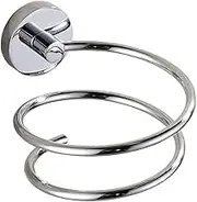 Hair Dryer Holder Wall Mounted Hair Dryer Hanging Rack Stainless Steel for Bathroom Organizer Storage