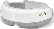 SKG Eye Massager with Heat for Migraines, Smart Eye Massager Bluetooth Music Soothing Eye Massager Mask 5 Modes Rechargeable for Relax Eye Care Dry Eyes Eye Strain Improve Sleep