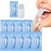 Cleaning Teeth Wipes | Teeth Stain Remover, Oral Brush Up - Finger Toothbrush Adult, Oral Brush Up, Freshness, Eliminate Bad Breath, Coffee Stains Buniq