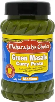 Maharajah'S Choice Medium Green Masala Curry Paste, 320 G