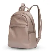 Tosca Casual Outdoor Travel Compact Adjustable Strap Carry Backpack Taupe