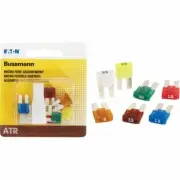(20)-Bussmann ATR (Micro II) Fuse Assortment with Fuse Puller BP/ATR-A7-RPP