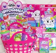 NEW HATCHIMALS EASTER TOY GIFT BASKET ART EGG TOYS BIRTHDAY PLAY SET FIGURES
