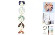 Tree of Life Chakra Stones Healing Crystals Hanging Ornament 7 Chakra Wall