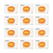 12x Pears Pure & Gentle 75g Transparent Bar Soap w/ Natural Oils Bath Cleanser