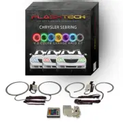 RGB Angel Eye LED Halo kit with IR Remote for 08-10 Chrysler Sebring Headlights (for: Chrysler)