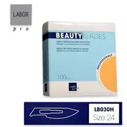 [Labor] Sterilized beauty blade scalpel blades, pack of 100 pieces, size 24