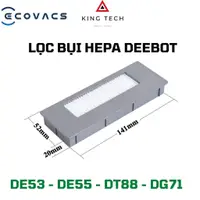在飛比找蝦皮購物優惠-Hepa 機器人吸塵器 Ecovacs Deebot DE3