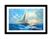 Sailing Ship Framed print Art Poster