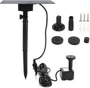 Solar Fountain Pump Garden Bird Bath Solar Bird Bath Fountain Pump DIY Solar Bird Bath Fountain Solar Fountain Pump for Water Feature