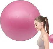 Yoga Ball – PVC Anti-Burst Pilates Ball | Stability Balance Ball with Core Strength | Workout Balls Ideal for Home Fitness, Physical & Pregnancy Exercises