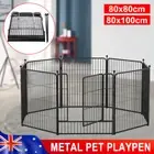 Dog Playpen 8Panel Dog Fence In/Outdoor Playpens Exercise Pen for Pets Puppy Pen