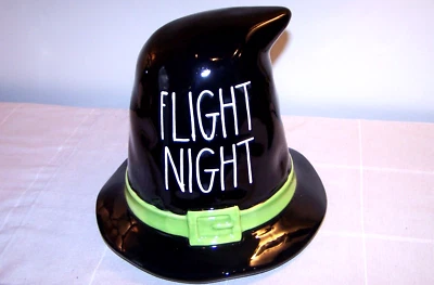 Rae Dunn Artisan Collection By Magenta Flight Night 7in Witch Hat Table Decor