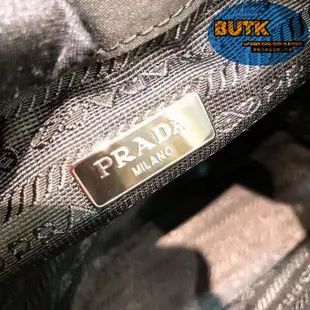 二手Prada 普拉達 minibackpack小書包 尼龍降落傘材質 迷你斜挎包 後背包側肩包1BH029