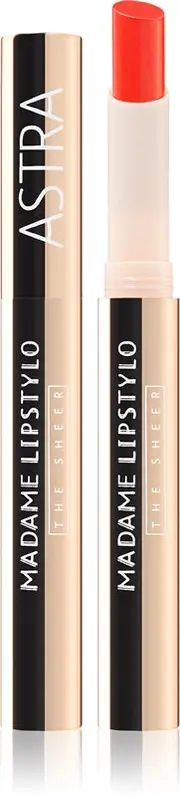 [Astra makeup] Astra Make-up Madame Lipstylo The Sheer glossy lipstick for voluminous lips color 03 Corail Chèrie 2 g