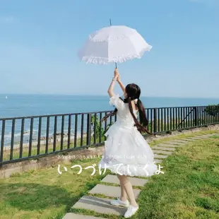 雨傘 遮陽傘 新娘婚紗結婚拍照道具蕾絲花邊傘 大號歐式婚禮攝影舞蹈花邊蕾絲傘 全館免運