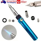 Gas Soldering Iron Cordless Welding Pen Wireless Butane Blow Torch DIY Tool AUS