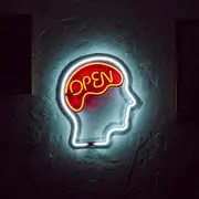 Open Mind Neon Sign