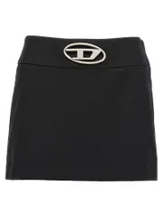[Diesel] Diesel-O-Dixy Gonne Nero-Donna 40IT Black