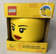 NEW LEGO- STORAGE HEAD MINI- FEMALE- 4033
