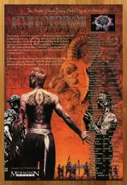 1997 Armageddon Roleplaying Game Vintage Print Ad/Poster Tim Bradstreet RPG Art