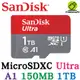 SanDisk Ultra MicroSDXC microSD 1T 1TB A1 TF 150MB 高速記憶卡