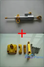 CNC Steering Damper Stabilizer Bracket For Kawasaki Ninja 250 250R EX250 08-12 H