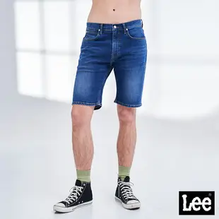 Lee 902 牛仔短褲 男 中藍偏深 Modern