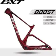 BXT Hardtail Carbon frame bike Mountain frame Bicycle Frame 29er Boost MTB UDH