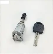VMDWAQ Fit for A-u-d-i A4L Left Door A6 Q5 C7 B8 Central Control Driving Door with Key Car Lock Cylinder