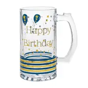 Gibson Gifts Rush Happy Birthday Tankard R Beer Mug Drinking Cup w/ Handle