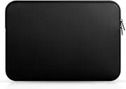 Aswalling Black Laptop Bag Portable Case for Tablet Laptop Sleeve Bag 14 Inch
