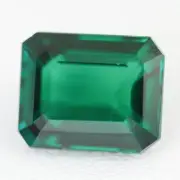 4-4.5ct 1pc Zambian Hydrothermal Emerald Lab Grown Loose Stone