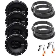 Rockford Fosgate 6.5" Speaker & Install Bundle for 2005-Up Equinox, Torrent, VUE