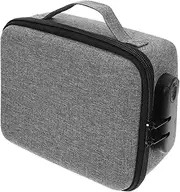 CRILSTYLEO Document Lock Bag Capacity Important Document Storage Organizer with Combination Lock Multi Compartments for Secure File Organization and Easy Access Material