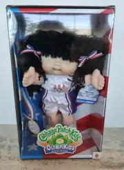 1996 Cabbage Patch Kids Olympikids Doll Basketball - Brunette WILLA JAMIE *NRFB