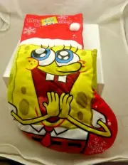 Spongebob squarepants Christmas Stocking Nickelodeon sponge bob square pants