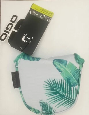 New OGIO Golf Mallet Putter Headcover "Twilight Tropics" Gray*Free Ogio Decal!