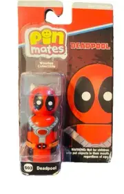 New Marvel Deadpool Wooden Pin Mate Figure S03 Original Packaging Sealed 2018