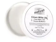 Mehron Clown White Lite Face Paint Professional Makeup Mime Greasepaint