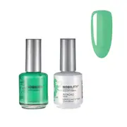 Lechat Nobility NBCS124 Pistachio - UV LED Gel & Nail Polish Lacquer Duo 15ml