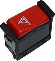 Warning Hazard Flasher Switch Button Fit for Mercedes-Benz R107 W123 W126 190E 300 (EMBZ002) 1248200110
